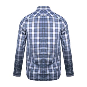 Fred Perry - Hemd für Herren, Langärmlig (Schwarz/Blau)