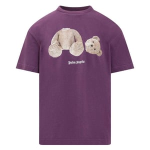 Palm Angels - "Kill The Bear" T-Shirt für Herren (Violett)