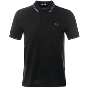 Fred Perry - Poloshirt für Herren (Schwarz/Schwarz)