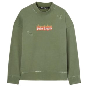 Palm Angels - Sweatshirt für Herren/Damen Unisex (Grün)