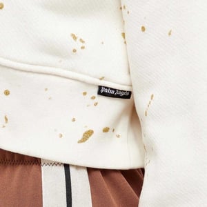 Palm Angels - Sweatshirt für Damen, kurz geschnitten (Weiß)