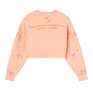 Palm Angels - Sweatshirt für Damen, kurz geschnitten (Pink)