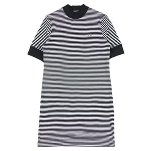 Fred Perry - T-Shirt-Kleid für Damen (Weiß/Marine)