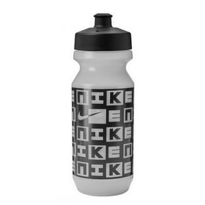Nike - Sportflasche, Logo, 650ml (Weiß/Weiß/Schwarz/Schwarz)