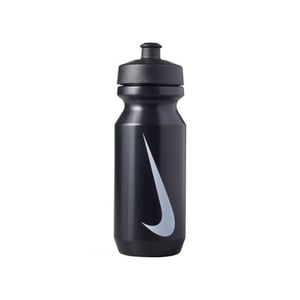 Nike - Wasserflasche "Big Mouth 2.0", Weite Trinköffnung, 650ml (Schwarz)