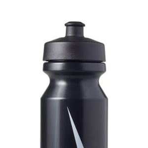 Nike - Wasserflasche "Big Mouth 2.0", Weite Trinköffnung, 650ml (Schwarz)