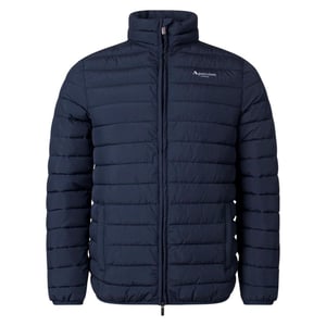 Aquascutum - Steppjacke für Herren, Stehkragen, Aktiv (Dunkles Marineblau)