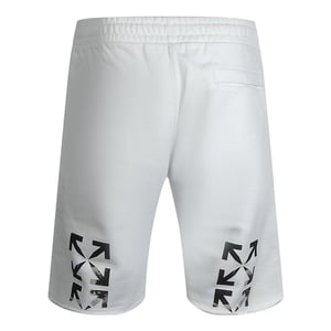 Off-White - "Caravaggio" Sweat-Shorts für Herren/Damen Unisex (Weiß)