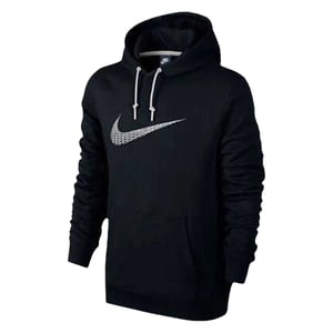 Nike - Kapuzenpullover für Herren, Logo (Schwarz)