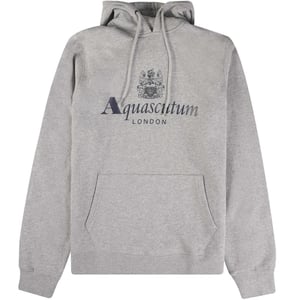 Aquascutum - "Active" Kapuzenpullover für Herren (Hellgrau)
