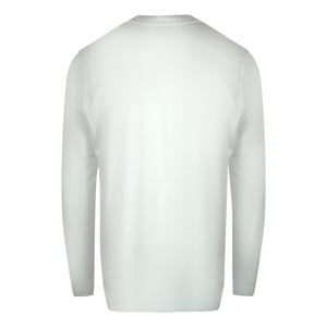 Diesel - "New D" T-Shirt für Herren/Damen Unisex, Langärmlig (Weiß)
