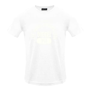 Diesel - "Property Of Denim Division" T-Shirt für Herren (Weiß)