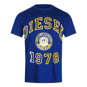 Diesel - "1978 Design" T-Shirt für Herren (Dunkles Marineblau)
