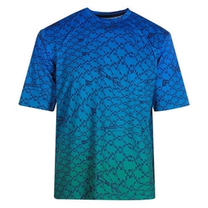 Off White - T-Shirt für Herren/Damen Unisex, Sport (Dunkel-Türkis)