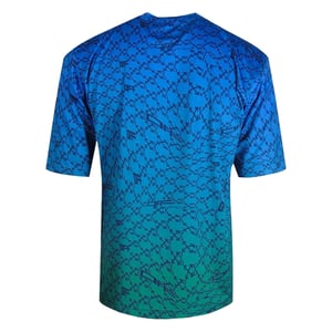 Off White - T-Shirt für Herren/Damen Unisex, Sport (Dunkel-Türkis)