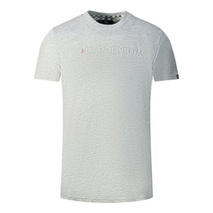 Aquascutum - T-Shirt für Herren, Logo (Grau)