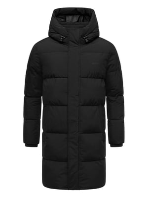 Stone Harbour Herren Steppmantel Hadrieen mit Fleecefutter & Kapuze