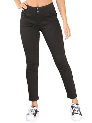 Enzo | Damen Jeans mit weitem Bund
