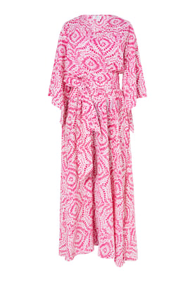 IZIA Maxikleid mit Print Damen Rosa