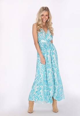 IZIA Kleid Damen blau
