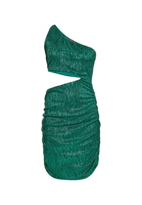 Faina Kleid Damen dunkelgrün