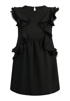 Faina Minikleid mit Rüschen Damen schwarz