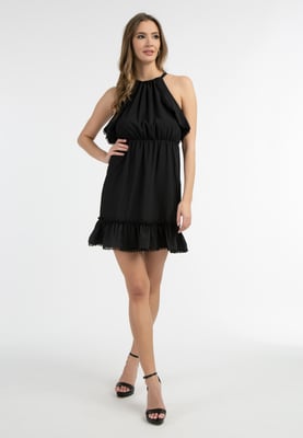 Faina Minikleid Damen schwarz