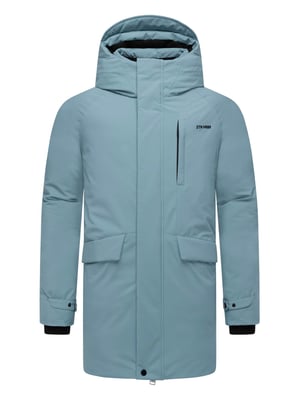 Stone Harbour Herren Winterjacke Emriis mit Fleecefutter & Kapuze