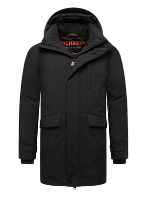 Stone Harbour Herren Winterjacke Emriis mit Fleecefutter & Kapuze