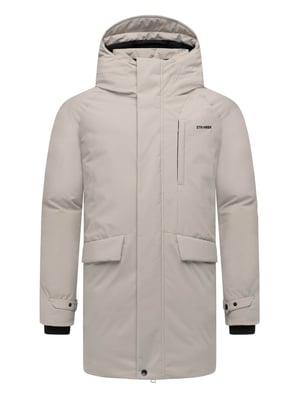 Stone Harbour Herren Winterjacke Emriis mit Fleecefutter & Kapuze