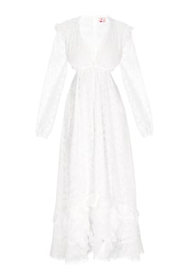 IZIA Kleid Frauen Weiß