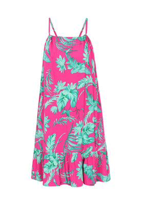 IZIA Kleid Frauen rosa türkis