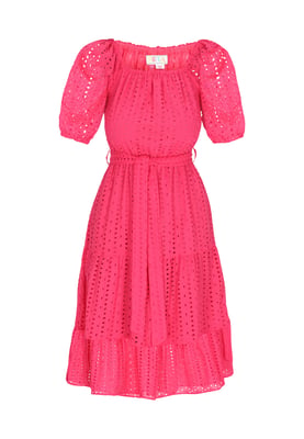IZIA Kleid Frauen Fuchsie