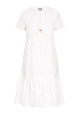 FELIPA Kleid Frauen Weiß