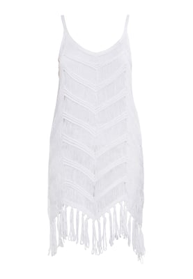 IZIA Kleid Damen weiss