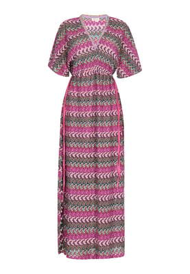 IZIA Kleid Damen Rosa Mehrfarbig