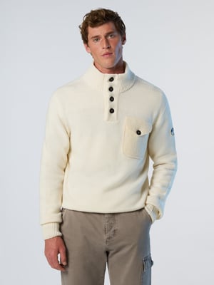 North Sails Pullover Archiv-Knopfleiste vorne