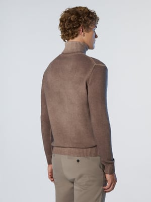 North Sails Pullover Verblasster Rollkragenpullover