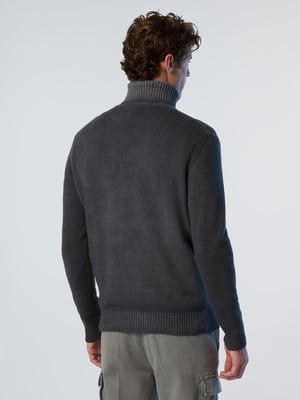North Sails Pullover Verblasster Rollkragenpullover