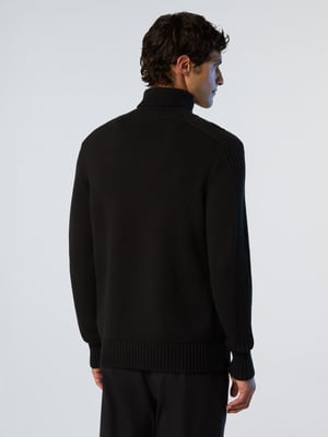 North Sails Pullover Rollkragen mit Rippbündchen