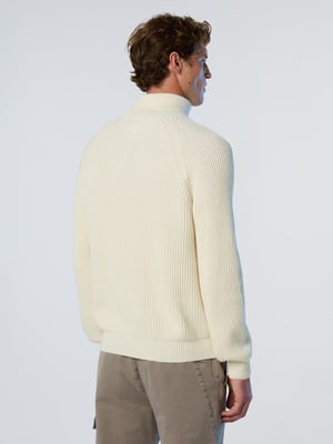 North Sails Pullover Fischerrippe Rollkragenpullover