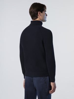 North Sails Pullover Fischerrippe Rollkragenpullover