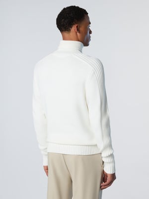 North Sails Pullover Rollkragen mit Rippbündchen