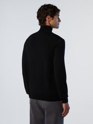 North Sails Pullover Rollkragenpullover aus Merinowolle