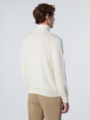 North Sails Pullover Rollkragenpullover aus Merinowolle
