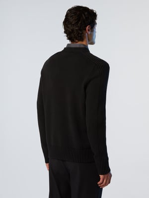 North Sails Pullover Rundhalsausschnitt mit Rippbündchen
