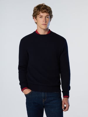 North Sails Pullover Wabenförmiger Rundhalsausschnitt