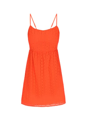 IZIA Kleid Frauen orange