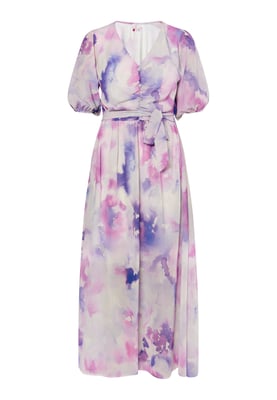 IZIA Kleid Damen Flieder Mehrfarbig