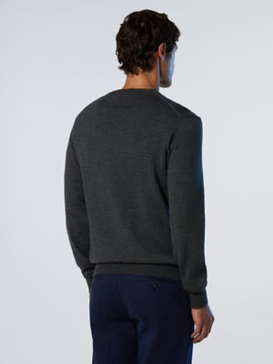 North Sails Pullover Rundhalsausschnitt aus Merinowolle